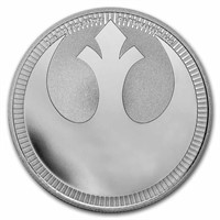 2022 1 Oz Silver Star Wars: Rebel Alliance Coin