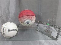 Tarkanian Autographed Basketball, Soccer Ball, etc