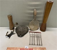 GREAT ANTIQUE LOT OF HOUSEHOLD