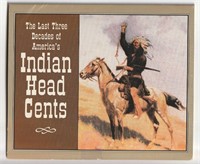 Last 3 Decades Indian Head Cents 1888, 1898, 1902