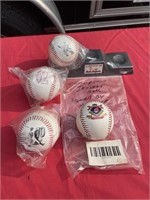 Cleveland Indian’s ball signed by slugger