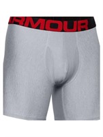 Under Armour Small Light Gray Boxerjock 2 Pack