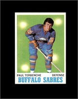 1970 Topps #123 Paul Terbenche NRMT to NM-MT+