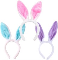 Bunny Ears, Plush Easter Bunny Ears,Cute Colorful