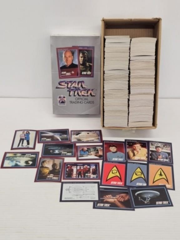 1991 STAR TREK & NEXT GENERATION TRADING CARDS