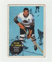 1961 Topps Dollard St. Laurent Hockey Card