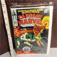 Vintage Marvel Captain Marvel comic