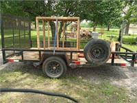 2023 Salvation trailer flatbed. 82"w 10'