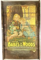 The Babes In The Woods Mounted Ad Poster