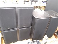 4 Klipsch speakers 12"x 9"- 2 @ 19.5" x9"