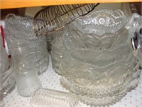 Glass Party Serving Pieces