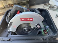 Craftsman 7 1/4" circular saw with laser trac in