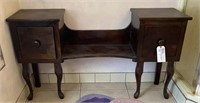Antique Vanity with out Mirror