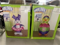 Easter 4ft inflatable x2