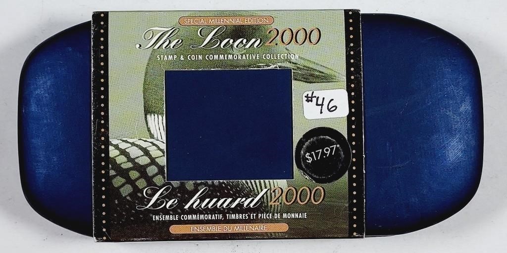 2000 Canada  Special Loon Dollar & Stamp set