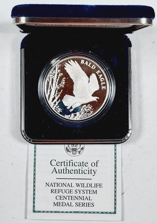 2003 National Wildlife Refuse Medal .7734 oz ag