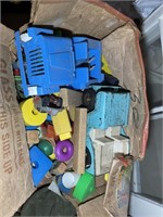 Group of vintage kids toys