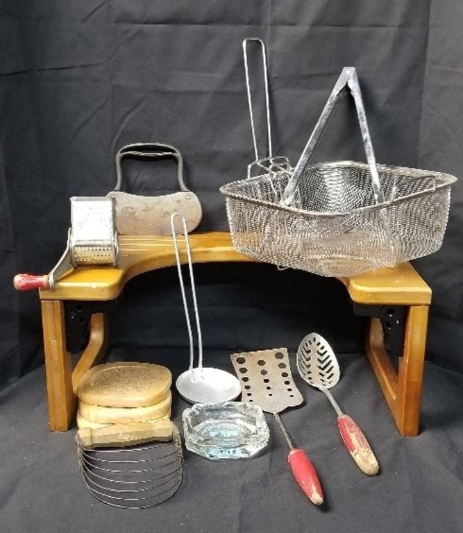 Vintage Kitchen Ware- Hand grater ,Hand