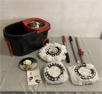 Spin Mop & Ringer Set W/ Accessories