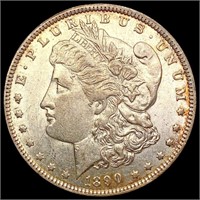 1890-O Morgan Silver Dollar CLOSELY UNCIRCULATED