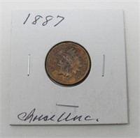 1887 INDIAN HEAD CENT: