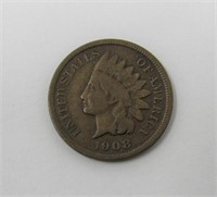 1908-S INDIAN HEAD CENT: