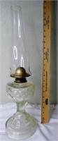 Antique P&A Glass Oil Lamp