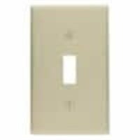 1-gang Toggle Wall Plate, Light Almond (10-pack)