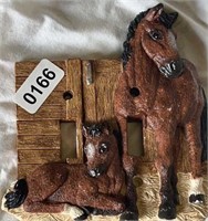 Foals Resin Light Switch Cover