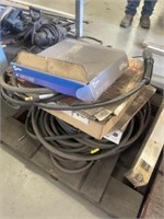 PALLET OF WELDING LEADS ETC