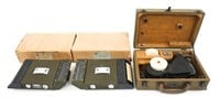 WWII US ARMY & USAAF SEXTANT & M6 TANK SIGHT LOT