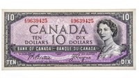 Bank of Canada 1954 $10  (XD)