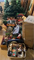LARGE SELECTION OF CHRISTMAS DECORATIONS