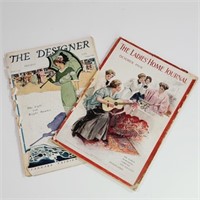 1908 and 1912 Ladies Home Journal- H Fisher Art