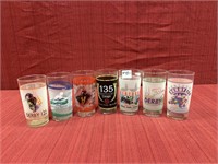 7 Derby Glasses: Kentucky Derby 1991, 1992, 1
