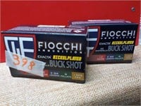 Fiocchi ammo nickel plated 12g buck shot 20RDtotal