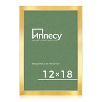 Annecy 12x18 Picture Frame Gold(1 Pack), 12 x 18