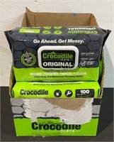 (6) Crocodile 100ct Cleaning Cloths