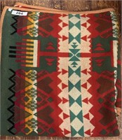 Vintage Pendleton Native American Wool Blanket