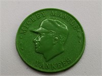 1960 Armour Mickey Mantle Green Coin