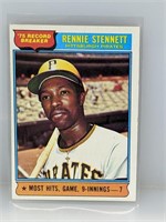 1976 Topps Rennie Stennett - Record Brkr 6