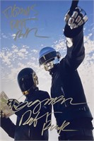 Autograph COA Daft Punk Photo