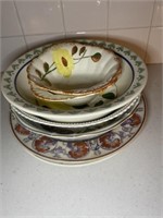 Decorative bowls & plates