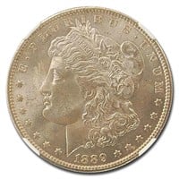 1889-O Morgan Dollar MS-63 NGC (Toned)