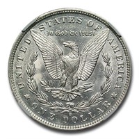 1882-O/S Morgan Dollar AU-58 NGC (Toned)