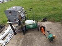 Grill, Spreader, 2 Trimmers