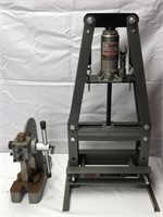 6 Ton Hydraulic Ram & 1 Ton Arbor Press