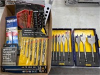 Drill Bit Sets, Drill & Spade Sets