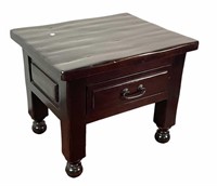 SINGLE DRAWER END TABLE