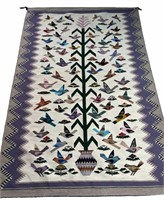 TREE OF LIFE WOVEN TAPESTRY